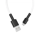 Кабель USB BOROFONE BX31 Soft silicone Type-C (3A) (1M) Білий