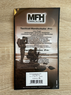 Перчатки тактические беспалые замшевые MFH Protect, цвет койот, M - изображение 4
