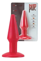 Анальна пробка Pure Modern Butt Plug Medium Red (12493000000000000) - зображення 1