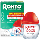 Капли для снятия покраснения глаз и охлаждающего эффекта Rohto Cooling Eye Drops Maximum Redness 13 мл (310742011012) - изображение 1