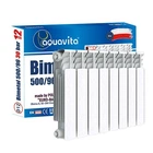 Секция радиатора биметаллического Aquavita 500/100 D12, 30 бар