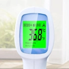 Безконтактний інфрачервоний термометр Non-contact TE-808 цифровий медичний градусник для вимірювання температури тіла у дітей та дорослих 32 - 43°C предметів та води (48849) - зображення 7