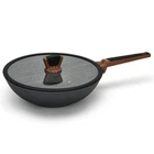 Сковорода WOK Fissman Diamond 14303