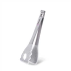 Ложки-щипцы для салата Fissman Mauris Grey из силикона 28х6.5х2см (11425)