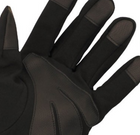 Тактические перчатки MFH Softshell с частичным усилением черные р-р L (15780A_L) - изображение 4
