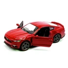 Машинки металлические Kinsmart Ford Mustang GT (2015) Kinsmart KT5386W, 1:38 Красный