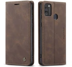 Чехол книжка с магнитом Samsung Galaxy M21 M215 CaseMe Dark Brown (14225-05)