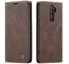 Чохол книжка з магнітом CaseMe на Xiaomi Redmi Note 8 Pro Dark Brown (15548-05)