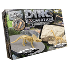 Детский набор для проведения раскопок динозавров DEX-01 DINO EXCAVATION Трицератопс Danko Toys DEX-01-04