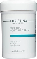 Зволожуючий крем Christina Rose Hips Moisture Cream with Carrot Oil 250 мл (7290100361146)