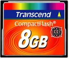Карта памяти Transcend 8Gb Compact Flash 133x (TS8GCF133)