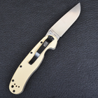 Нож складной Ontario RAT-1 Бежевый - изображение 7