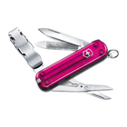 Нож Victorinox NailClip 580 Transparent Pink (0.6463.T5L19) - изображение 1