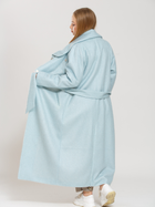Пальто осіннє довге жіноче Donna Bacconi 21-T-118-1 40 Синє (NS2000000573434) - зображення 4