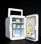 Холодильник для косметики B.FRIDGE с зеркалом 8 литров белый - изображение 5