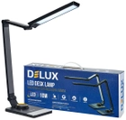 Настільна світлодіодна лампа Delux TF-520 10 Вт чорна (90018129) - зображення 3