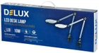 Настільна світлодіодна лампа Delux TF-530 10 Вт срібляста (90018132) - зображення 3