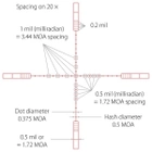 Приціл оптичний Hawke Sidewinder 8.5-25x42 SF (20x 1/2 Mil Dot IR) - зображення 11