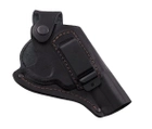 Кобура Beneks для Револьвер 3" поясна формована з кліпсою шкіра Чорна - зображення 3