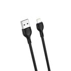 Кабель USB XO NB200 Lightning (2.1 A) (1M) Чорний
