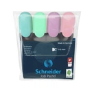 Набор текстовых маркеров Schneider JOB 150 4 шт пастельные цвета S115098