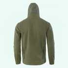 Тактична куртка Eagle Soft Shell JA-03 з флісом Olive Green M - зображення 3