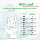Перчатки хирургические Mölnlycke Health Care Biogel Skinsense полихлоропреновые стерильные размер 8 (5060097937363) - изображение 3