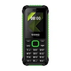 Телефон кнопочний Sigma X-style 18 Track Black-Green