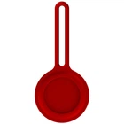 Силиконовый брелок COTEetCI Silicone Protective Sleeve для AirTag красный (86002-RD)