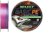 Шнур Select Basic PE 100 м 0.2 мм 12.7 кг Разноцветный (18703084)
