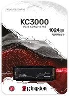 SSD диск Kingston KC3000 1TB M.2 2280 NVMe PCIe Gen 4.0 x4 3D TLC NAND (SKC3000S/1024G) - изображение 10