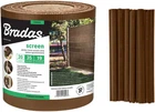 Лента для забора Bradas 450г/м² 19x3500 см Коричневая (TOB4501935BRL)
