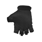 Перчатки тактические беспалые 5.11 028 Black XL мужские с защитными вставками - изображение 3
