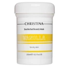 Christina SEA HERBAL BEAUTY MASK Маска красоты на основе морских трав для сухой кожи «Ваниль» 250 мл