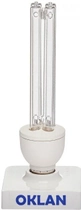 Кварцово-бактерицидна лампа OKLAN OBK-25 безозонова - зображення 2