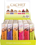Шоколадний батончик Cachet молочний з соленою карамеллю 75 г - изображение 3