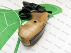 Револьвер под патрон Флобера Safari RF-431 cal. 4 мм, рукоять из массива американского ореха, покрытая твердым масло-воском - изображение 1
