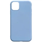 Силиконовый чехол Candy для Apple iPhone 12 Pro Max (6.7") Голубой / Lilac Blue Без бренда
