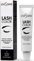 Краска для бровей и ресниц LeviSsime №1 Black/ черная 15мл