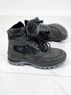 Камуфляжные зимние ботинки на меху (берцы) 11245 43 хаки - изображение 5