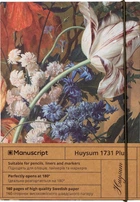 Скетчбук Manuscript Huysum 1724(1731) Plus A5 Чистые 160 страниц с открытым переплетом (M - Huysum+)