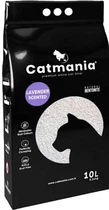 Наполнитель для кошачьего туалета Catmania лаванда + фиолетовые гранулы Бентонитовый комкующий 10л (8682162004069)