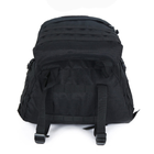 Тактический рюкзак походный мужской черный армейский 40 л - изображение 4