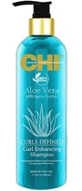 Шампунь для распутывания-вьющихся волос CHI Aloe Vera Curls Defined Shampoo 340мл