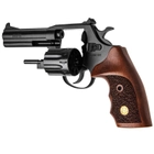 Револьвер під патрон Флобера Alfa 441 (4.0", 4.0 мм), ворон-дерево - зображення 3