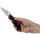 Нож складной Spyderco Tenacious (длина: 197мм, лезвие: 86мм), черный FRN - изображение 4