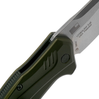 Нож складной Kershaw Link (длина: 193мм, лезвие: 84мм), оливковый - изображение 5