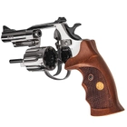Револьвер під патрон Флобера Alfa 431 (3.0", 4.0 мм), нікель-дерево - зображення 3