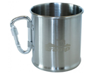 Кружка с ручкой-карабином Tramp TRC-012 300 мл Steel (N002265)