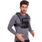Жилет утяжелитель с регулируемым весом Zelart WEIGTH VEST 1-12кг (кордура, наполнитель-металлические бруски, камуфляж) (TA-7817-12)